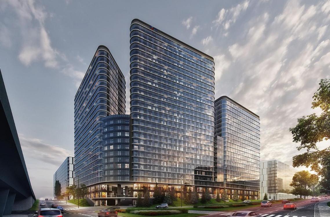 Sky Tower Apartments Varsovia Exterior foto